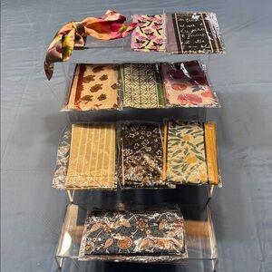 $8.00 each
Patterned Purse or Hair Scarf Set with Bow